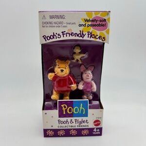 Disney Mattel Winnie the Pooh and Friends Pooh and Piglet Collectible Friends
